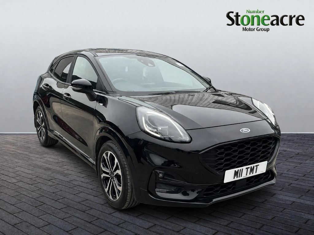 Ford Puma 1.0T Ecoboost Mhev St-line Suv E Black