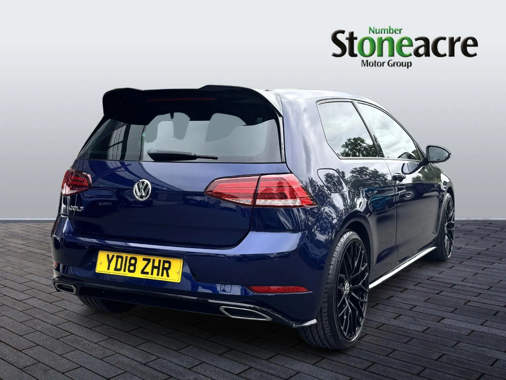 Volkswagen Golf 1.5 Tsi Evo R-line Euro 6 Ss Blue #3
