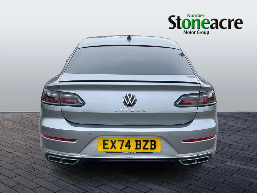 Volkswagen Arteon 2.0 Tsi R-line Dsg Silver #4