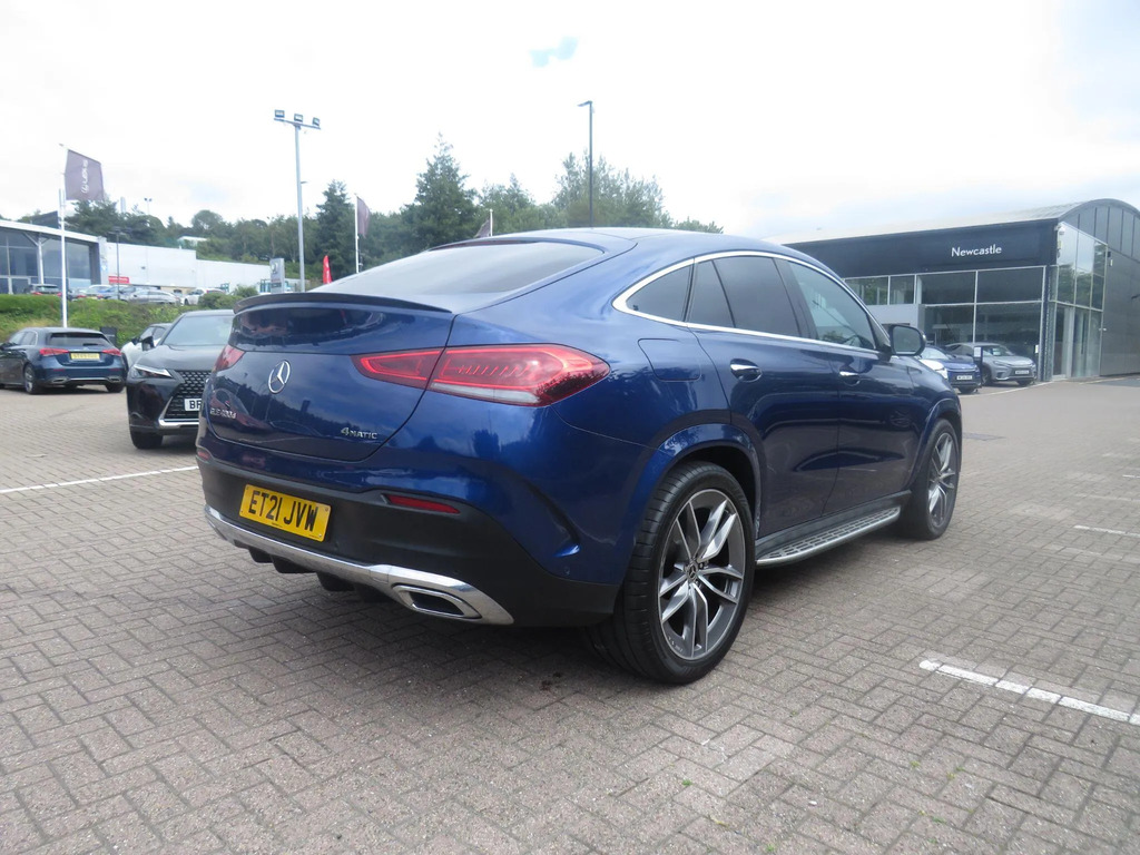 Mercedes-Benz GLE Coupe 2.9 Gle400d Amg Line Premium Plus Coupe G-tronic Blue #3