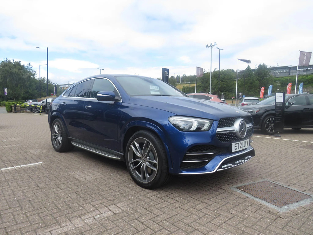 Mercedes-Benz GLE Coupe 2.9 Gle400d Amg Line Premium Plus Coupe G-tronic Blue
