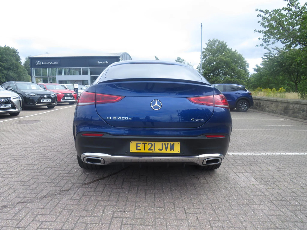Mercedes-Benz GLE Coupe 2.9 Gle400d Amg Line Premium Plus Coupe G-tronic Blue #4