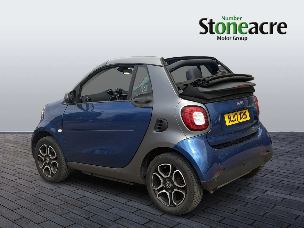 Smart Fortwo Cabrio 1.0 Prime Premium Plus Cabriolet Twinamic Euro 6 Blue #5