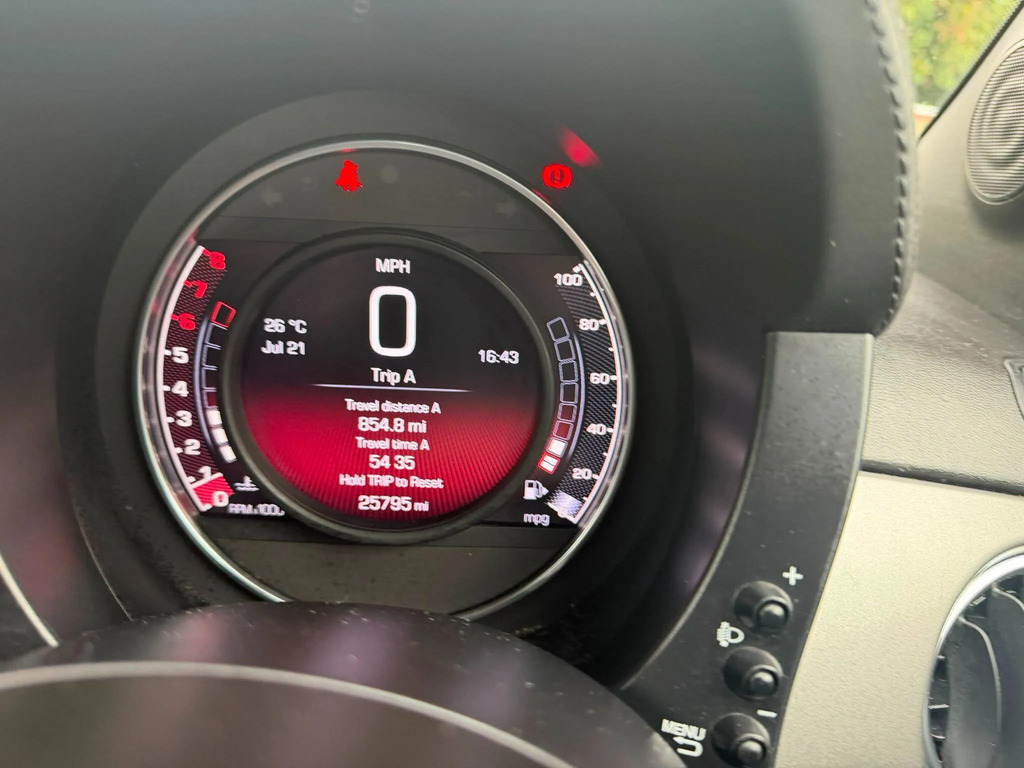 Abarth 595 1.4 T-jet Turismo Euro 6 Black #17