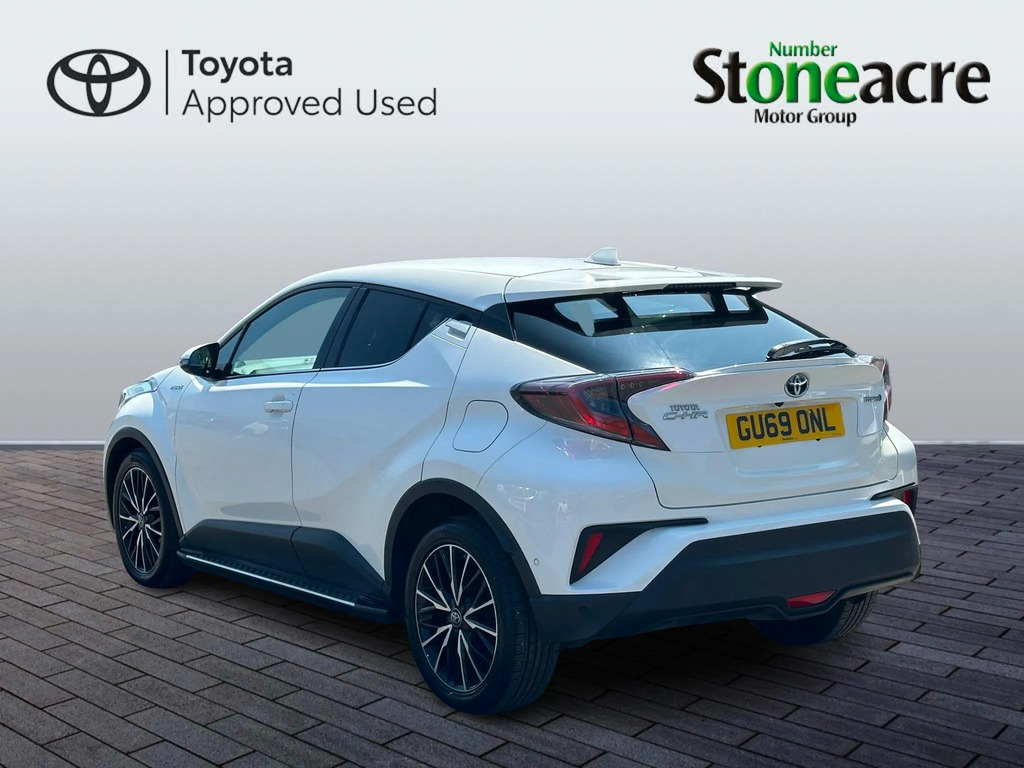 Toyota C-Hr 1.8 Vvt-h Excel Suv White #4