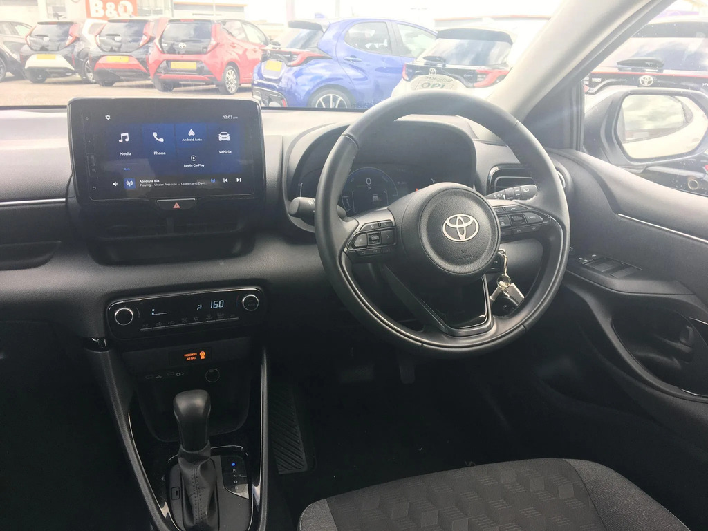 Toyota Yaris Excel Blue #12