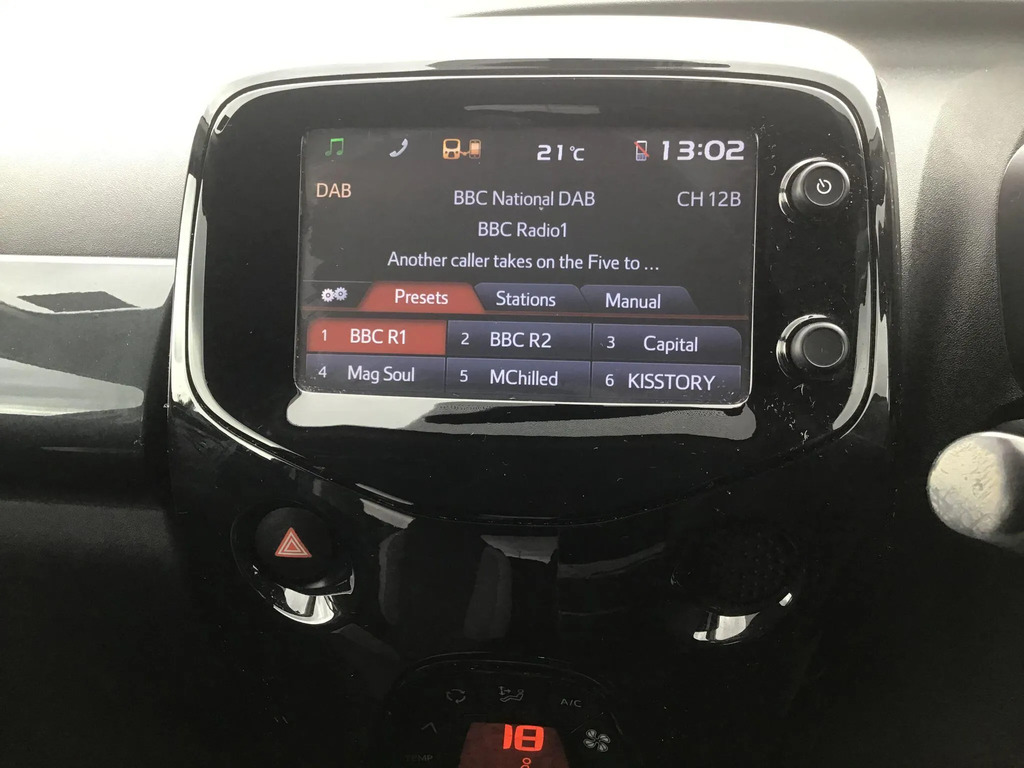 Toyota Aygo Hatchback White #8
