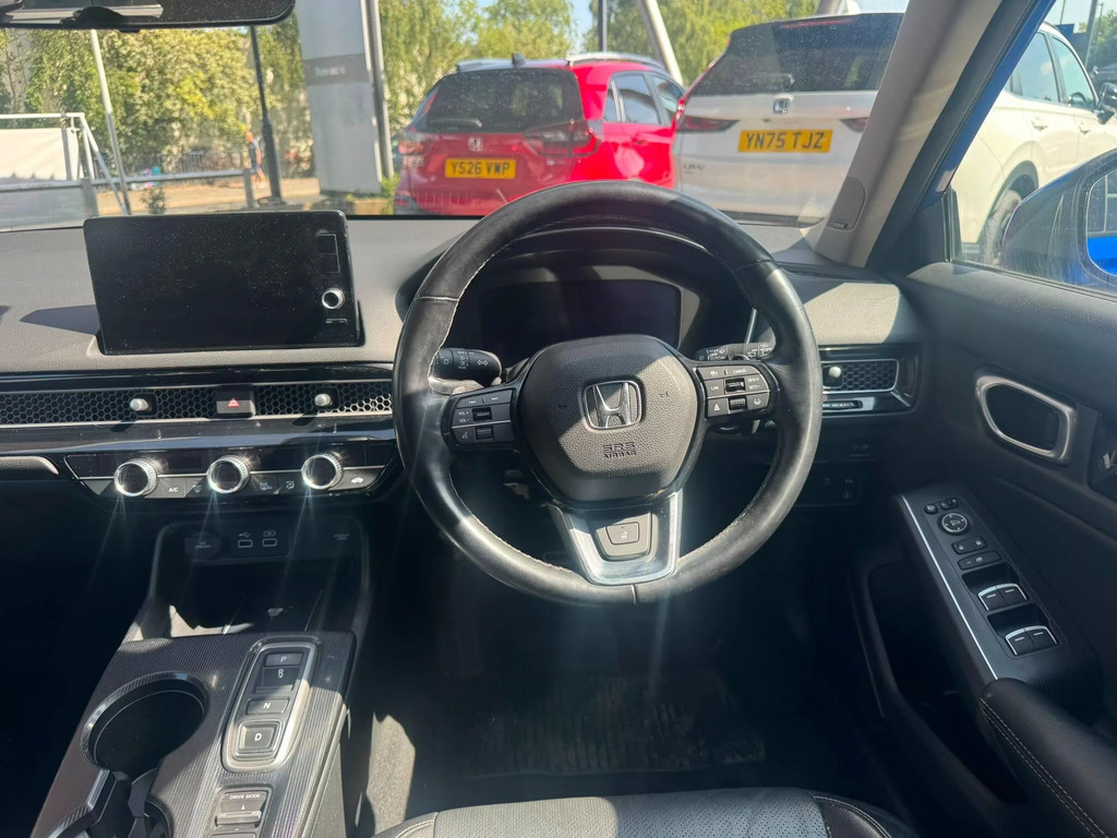 Honda Civic 2.0 Ehev Sport Cvt Hatchback White #24
