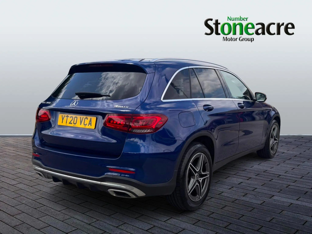 Mercedes-Benz GLC Class 2.0 Glc300 Mhev Amg Line G-tronic 4Matic Euro 6 Blue #3