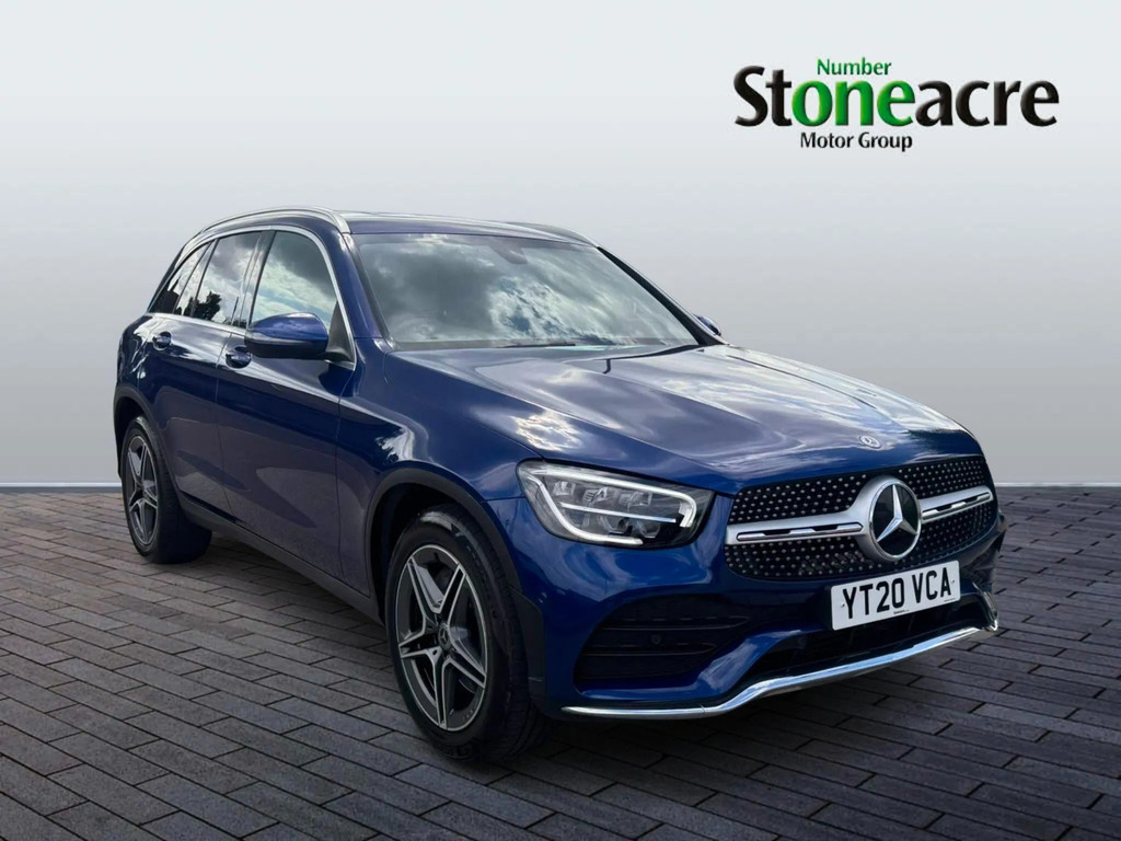Mercedes-Benz GLC Class 2.0 Glc300 Mhev Amg Line G-tronic 4Matic Euro 6 Blue