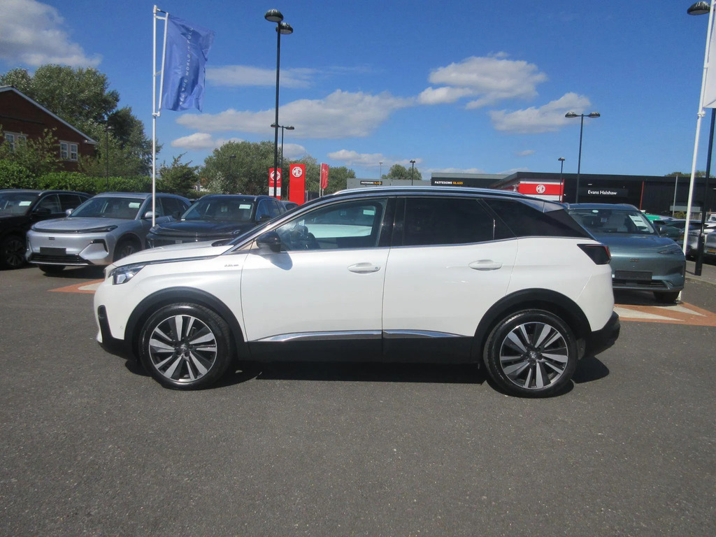 Peugeot 3008 1.5 Bluehdi Gt Line Premium Suv Eat Eur White #5