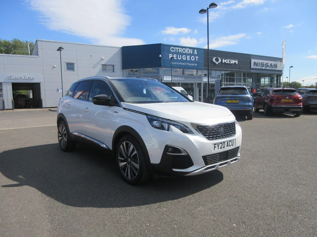 Peugeot 3008 1.5 Bluehdi Gt Line Premium Suv Eat Eur White