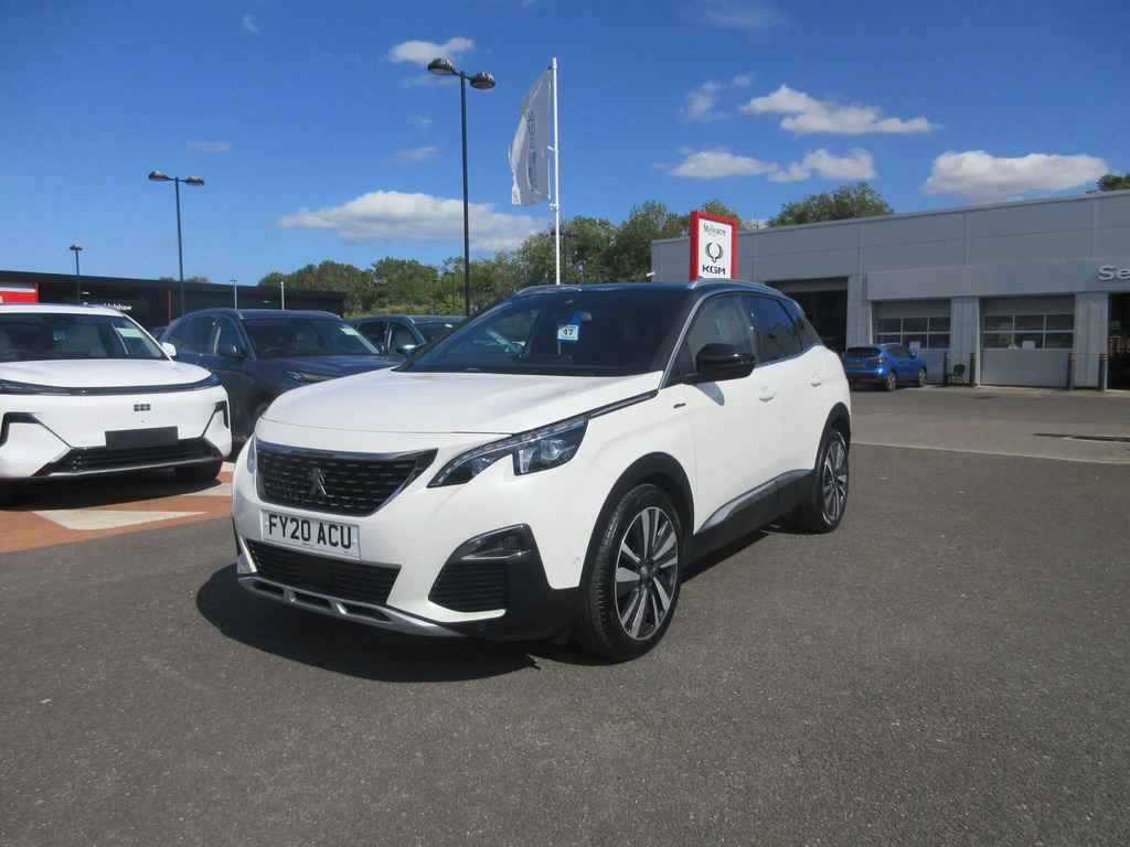 Peugeot 3008 1.5 Bluehdi Gt Line Premium Suv Eat Eur White #3