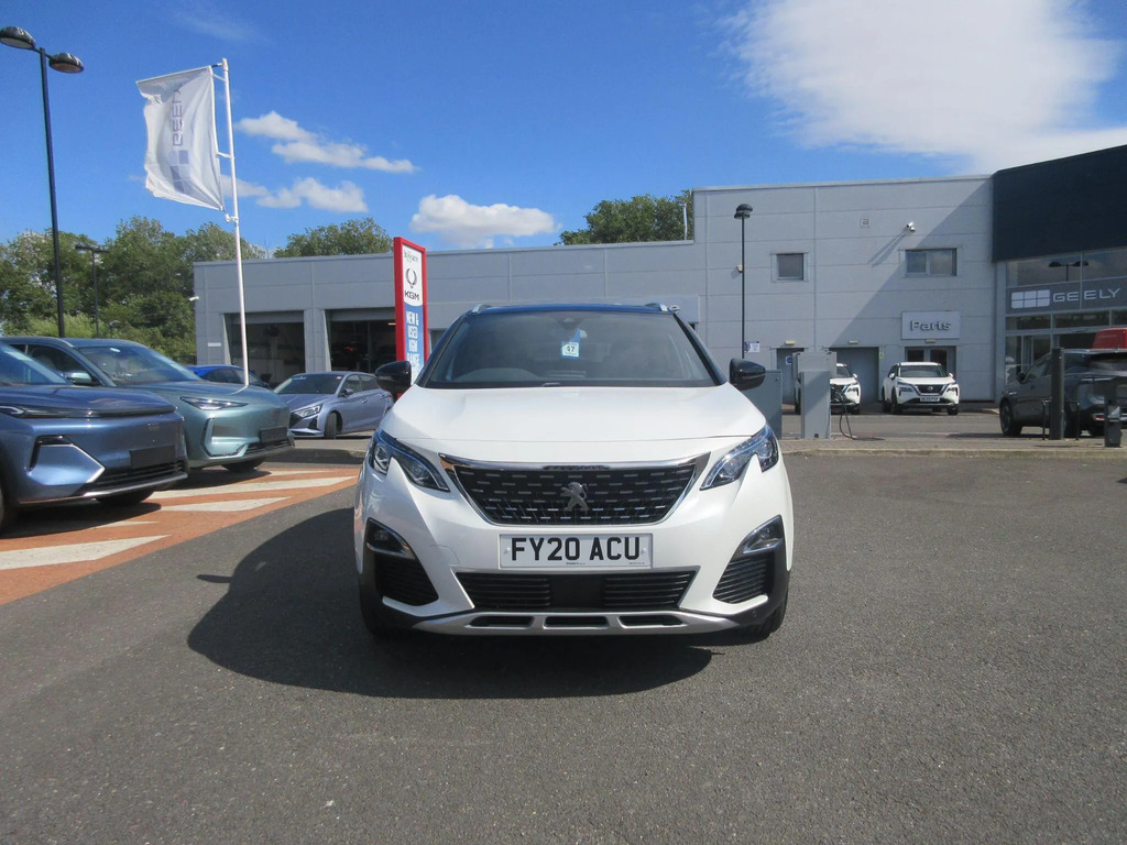 Peugeot 3008 1.5 Bluehdi Gt Line Premium Suv Eat Eur White #2