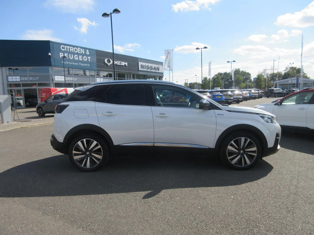 Peugeot 3008 1.5 Bluehdi Gt Line Premium Suv Eat Eur White #6