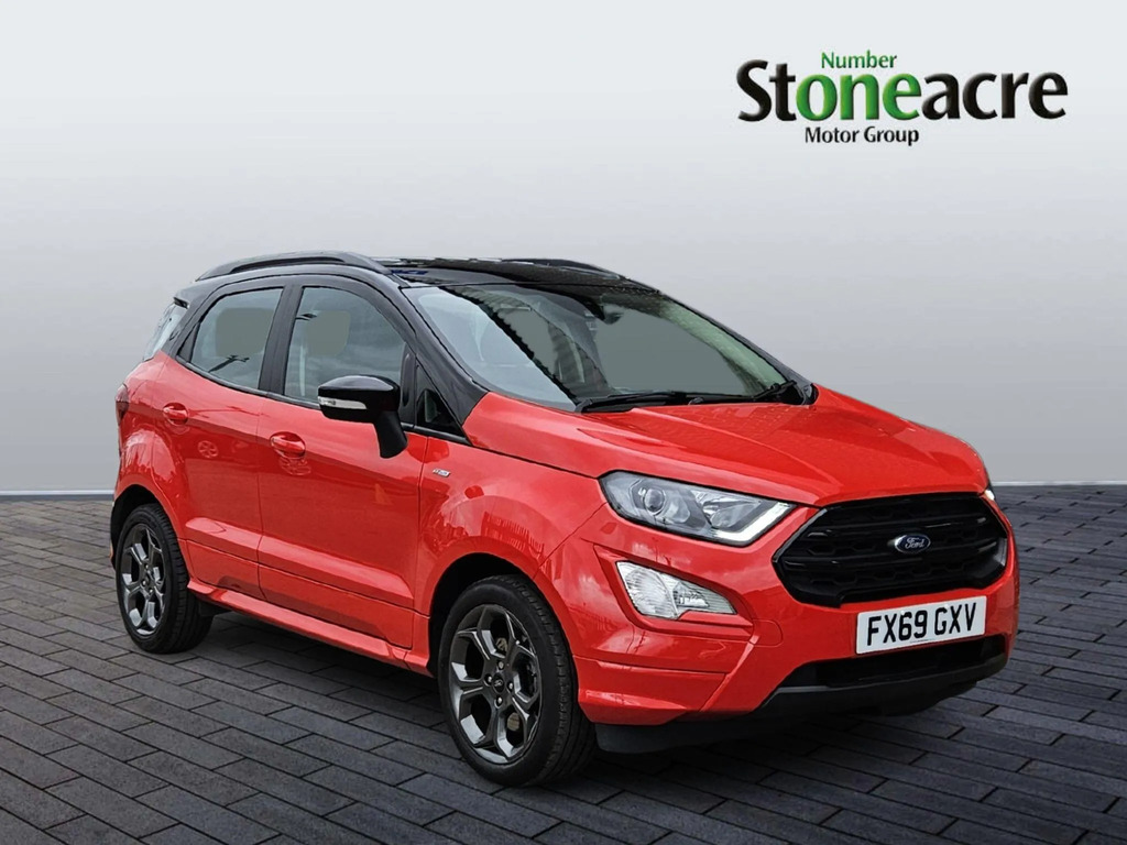 Ford Ecosport 1.0T Ecoboost St-line Euro 6 Ss Red