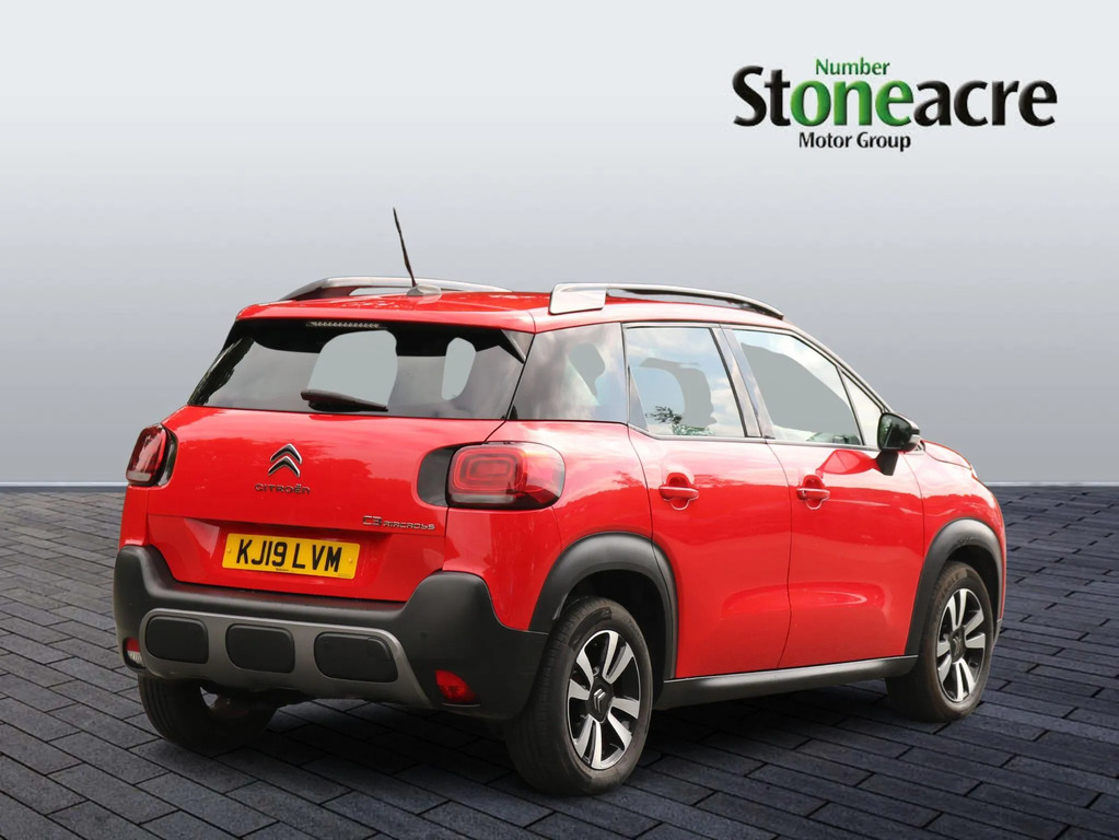 Citroen C3 Aircross 1.2 Puretech Feel Euro 6 Ss KJ19LVM Red #3