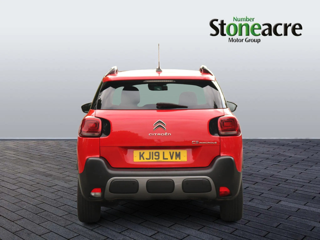 Citroen C3 Aircross 1.2 Puretech Feel Euro 6 Ss KJ19LVM Red #4