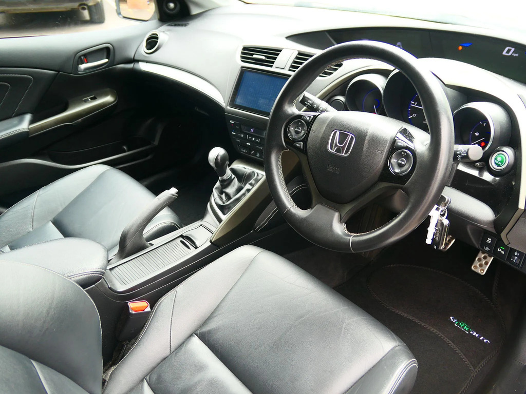 Honda Civic Civic I-dtec Sport White #10