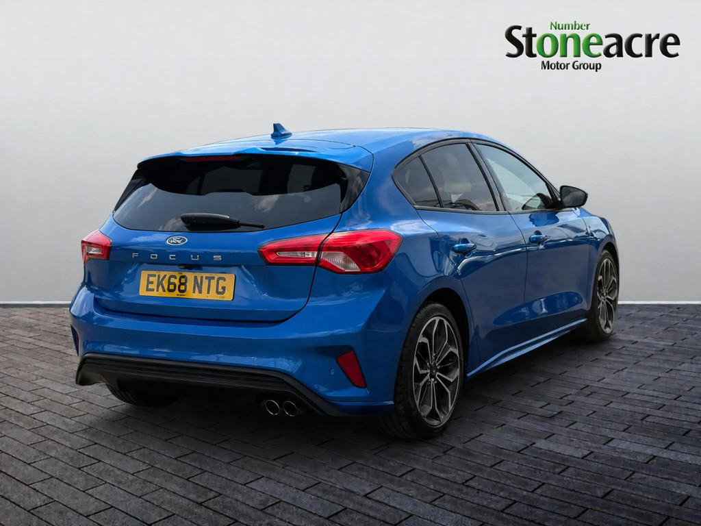 Ford Focus 1.0T Ecoboost St-line Hatchback Blue #3