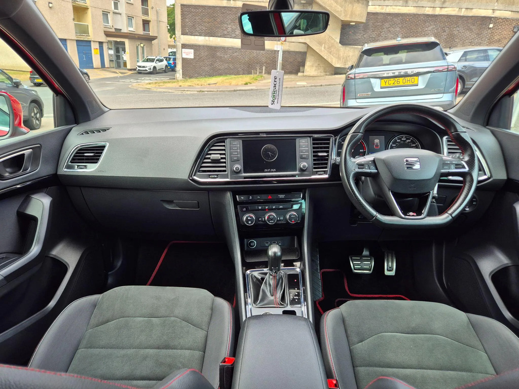 Seat Ateca 1.6 Tdi Se S-a Dsg Spec-white-fsh-2 Keys-1 Ow White #13