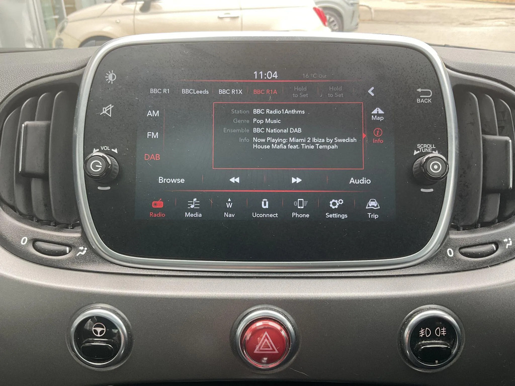 Fiat 500 500 Lounge Mhev Black #14