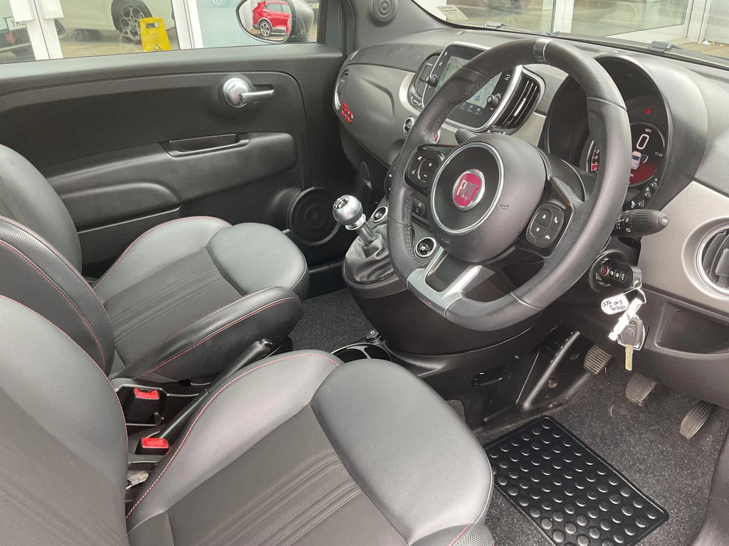 Fiat 500 500 Lounge Mhev Black #21