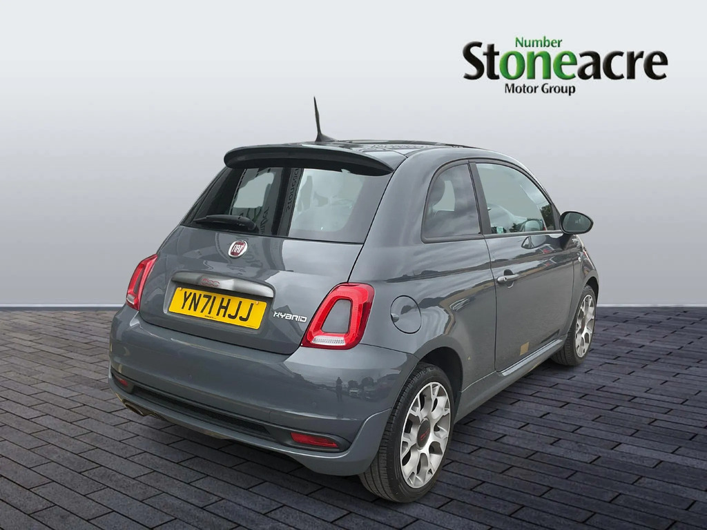 Fiat 500 500 Lounge Mhev Black #8