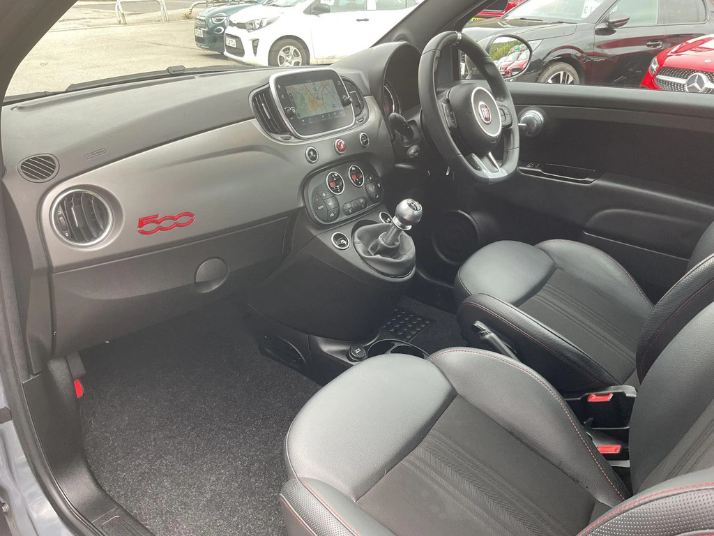 Fiat 500 500 Lounge Mhev Black #9