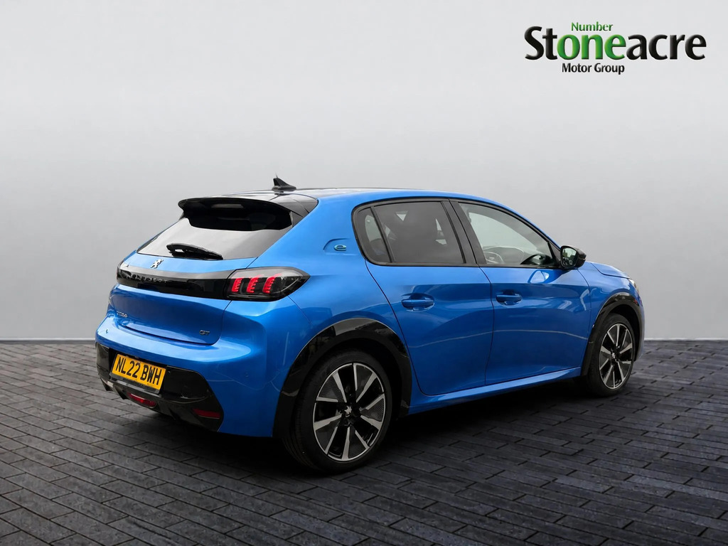 Peugeot e-208 208 Gt Premium Ev Grey #8