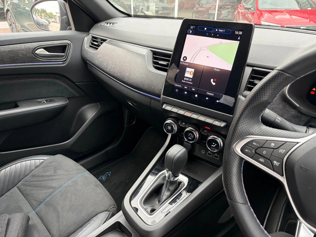 Renault Arkana 1.6 E-tech Esprit Alpine Suv Hybrid Aut Black #7