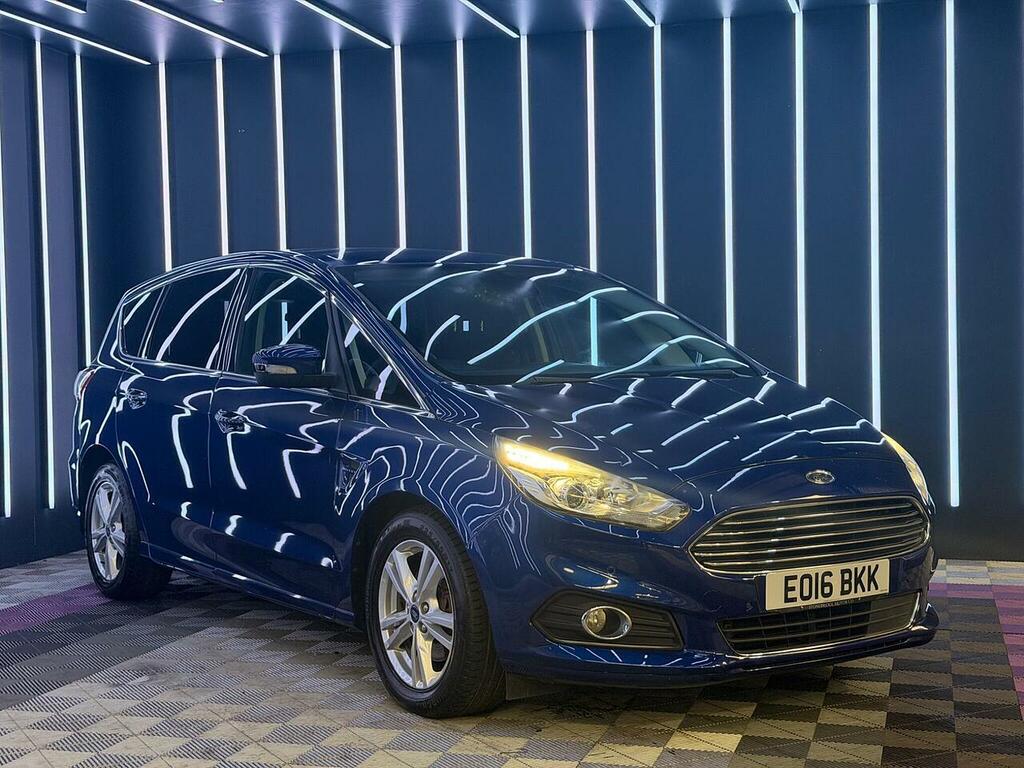 Ford S-Max 2.0 Tdci Titanium Powershift Euro 6 Ss Blue #2