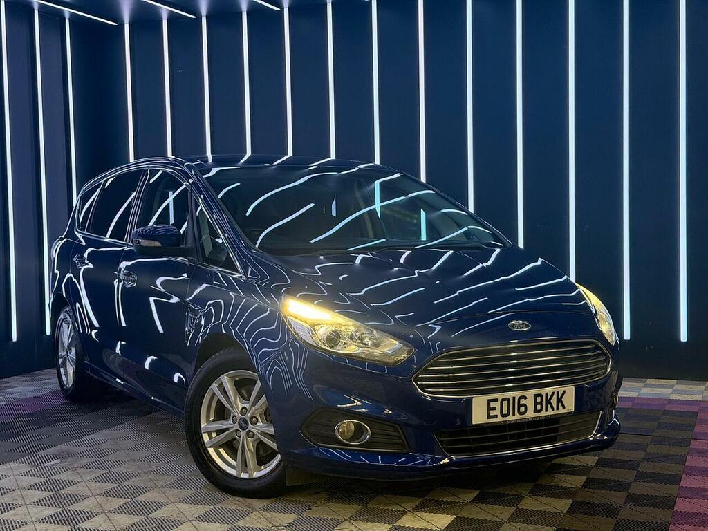Ford S-Max 2.0 Tdci Titanium Powershift Euro 6 Ss Blue