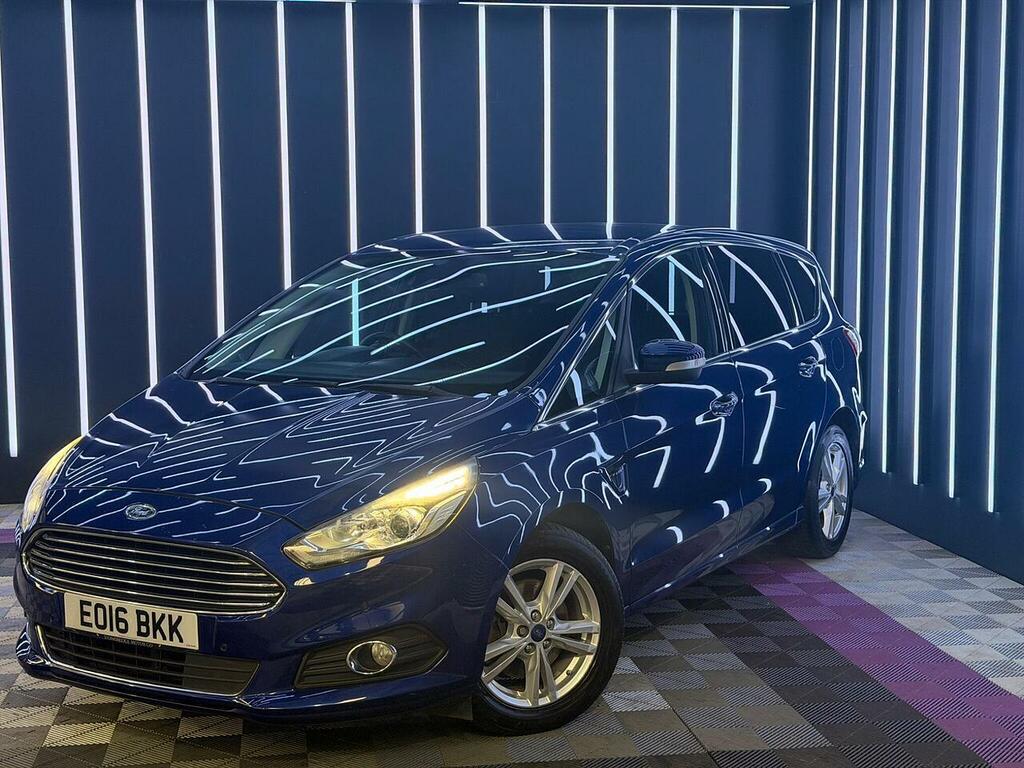 Ford S-Max 2.0 Tdci Titanium Powershift Euro 6 Ss Blue #3