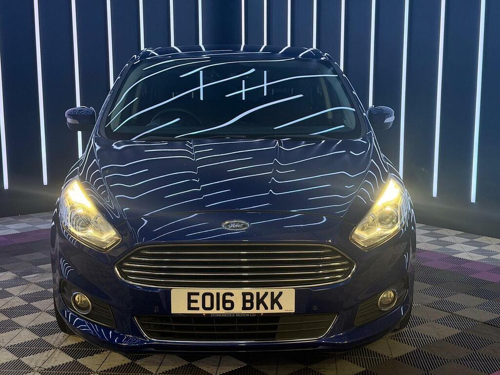 Ford S-Max 2.0 Tdci Titanium Powershift Euro 6 Ss Blue #4