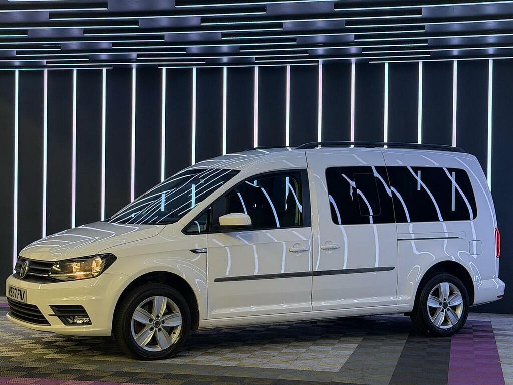 Volkswagen Caddy Maxi Life 2.0 Tdi Bluemotion Tech Dsg Euro 6 Ss White #4