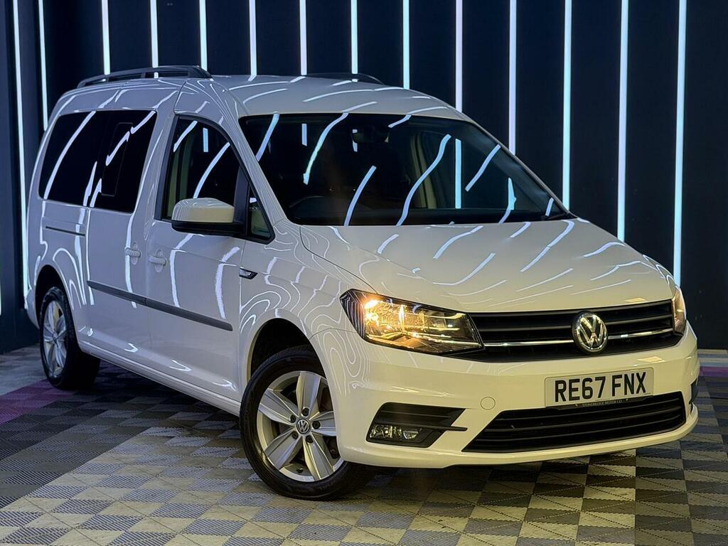 Volkswagen Caddy Maxi Life 2.0 Tdi Bluemotion Tech Dsg Euro 6 Ss White