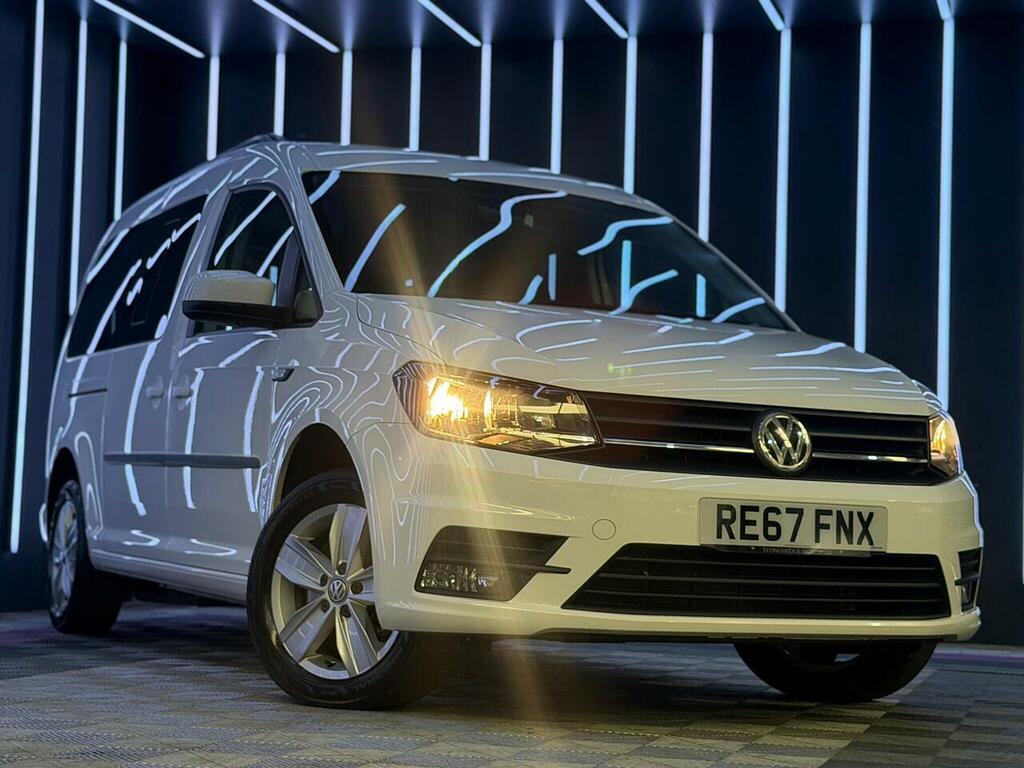 Volkswagen Caddy Maxi Life 2.0 Tdi Bluemotion Tech Dsg Euro 6 Ss White #2