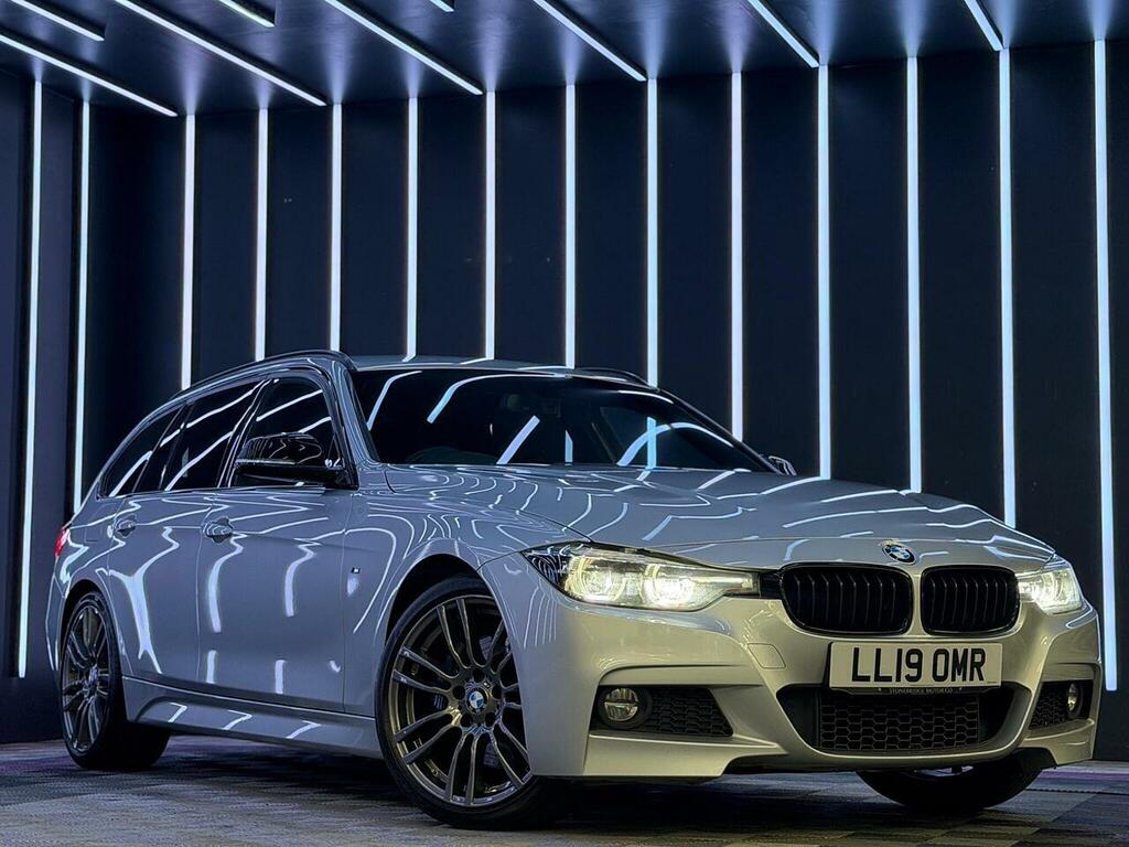 BMW 3 Series 2.0 320I M Sport Shadow Edition Touring Euro 6 S Silver #3