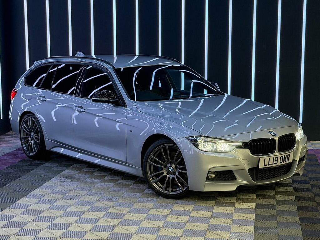 BMW 3 Series 2.0 320I M Sport Shadow Edition Touring Euro 6 S Silver #2