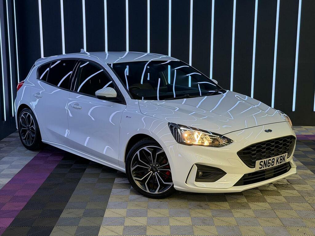 Ford Focus 1.0T Ecoboost St-line X Euro 6 Ss SN68KBK White #2