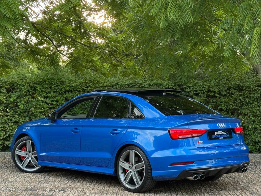 Audi S3 2.0 Tfsi Black Edition S Tronic Quattro Euro 6 S Blue #4