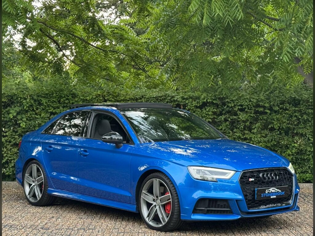 Audi S3 2.0 Tfsi Black Edition S Tronic Quattro Euro 6 S Blue #5
