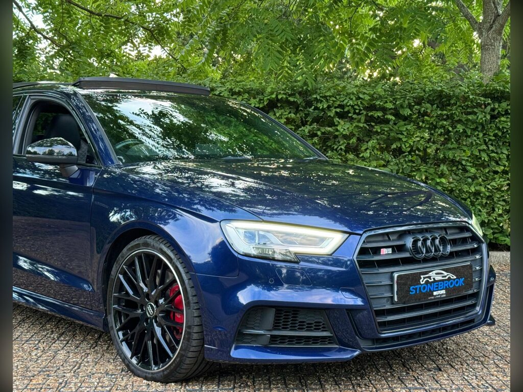 Audi S3 2.0 Tfsi Black Edition S Tronic Quattro Euro 6 S Blue #6