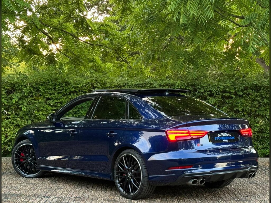 Audi S3 2.0 Tfsi Black Edition S Tronic Quattro Euro 6 S Blue #4