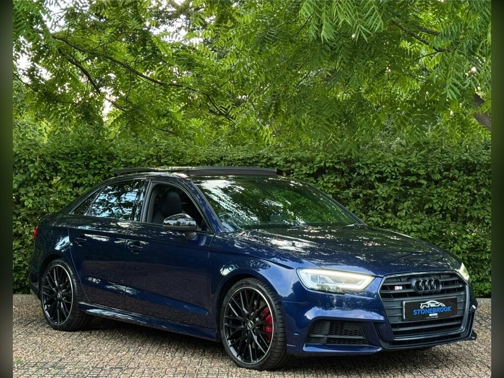 Audi S3 2.0 Tfsi Black Edition S Tronic Quattro Euro 6 S Blue #5