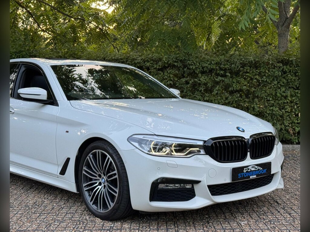 BMW 5 Series 3.0 540I M Sport Xdrive Euro 6 Ss White #6