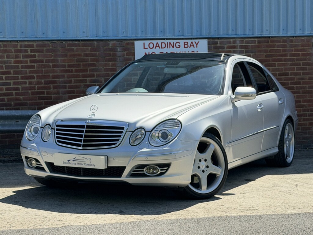 Mercedes-Benz E Class E Class Blue #1