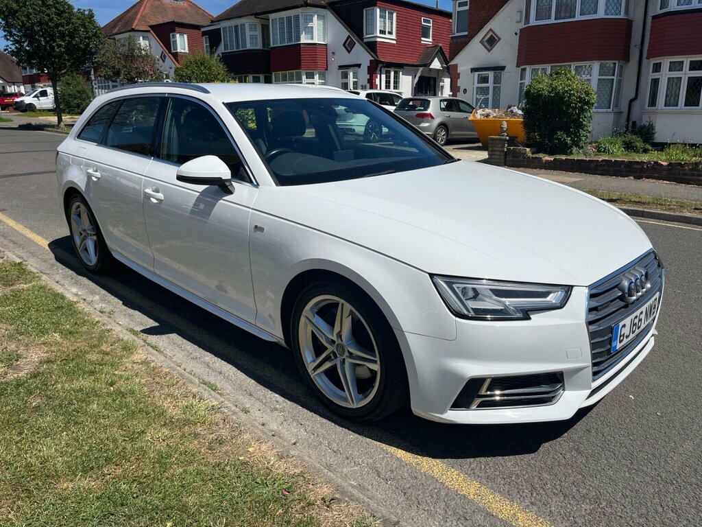 Audi A4 Avant 3.0 Tdi V6 S Line Estate S Tronic Quatt White #4