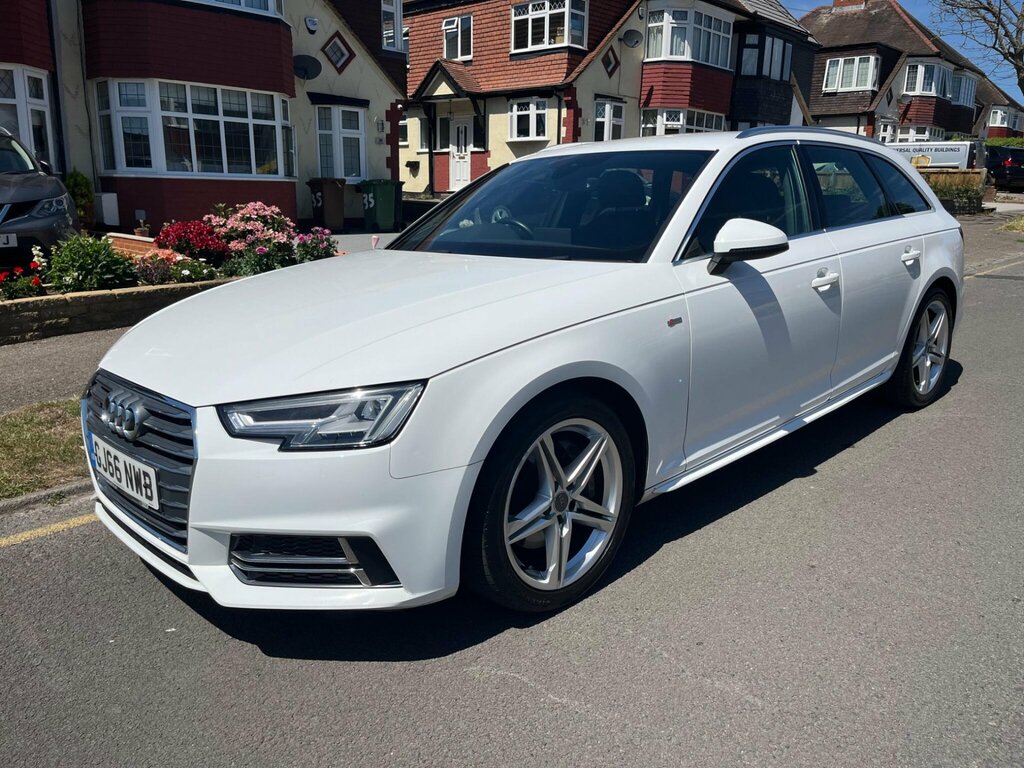 Audi A4 Avant 3.0 Tdi V6 S Line Estate S Tronic Quatt White
